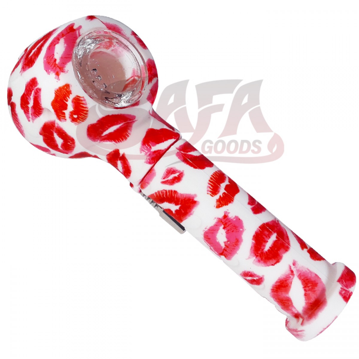 5.5 Inch Silicone Hand Pipe & Nectar Collectors [Graphics]